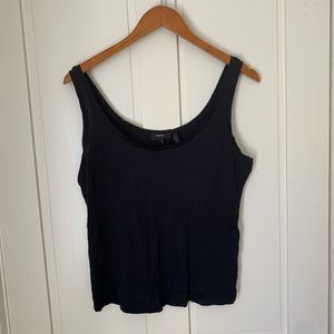 Theory black tank top women’s size L